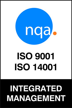 "ISO9001 - ISO14001 logo"